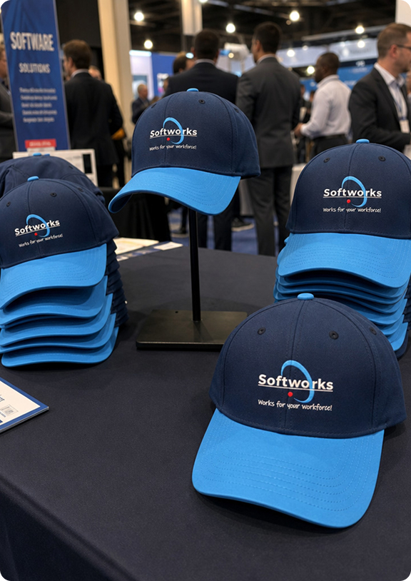 Branded merchandise on site